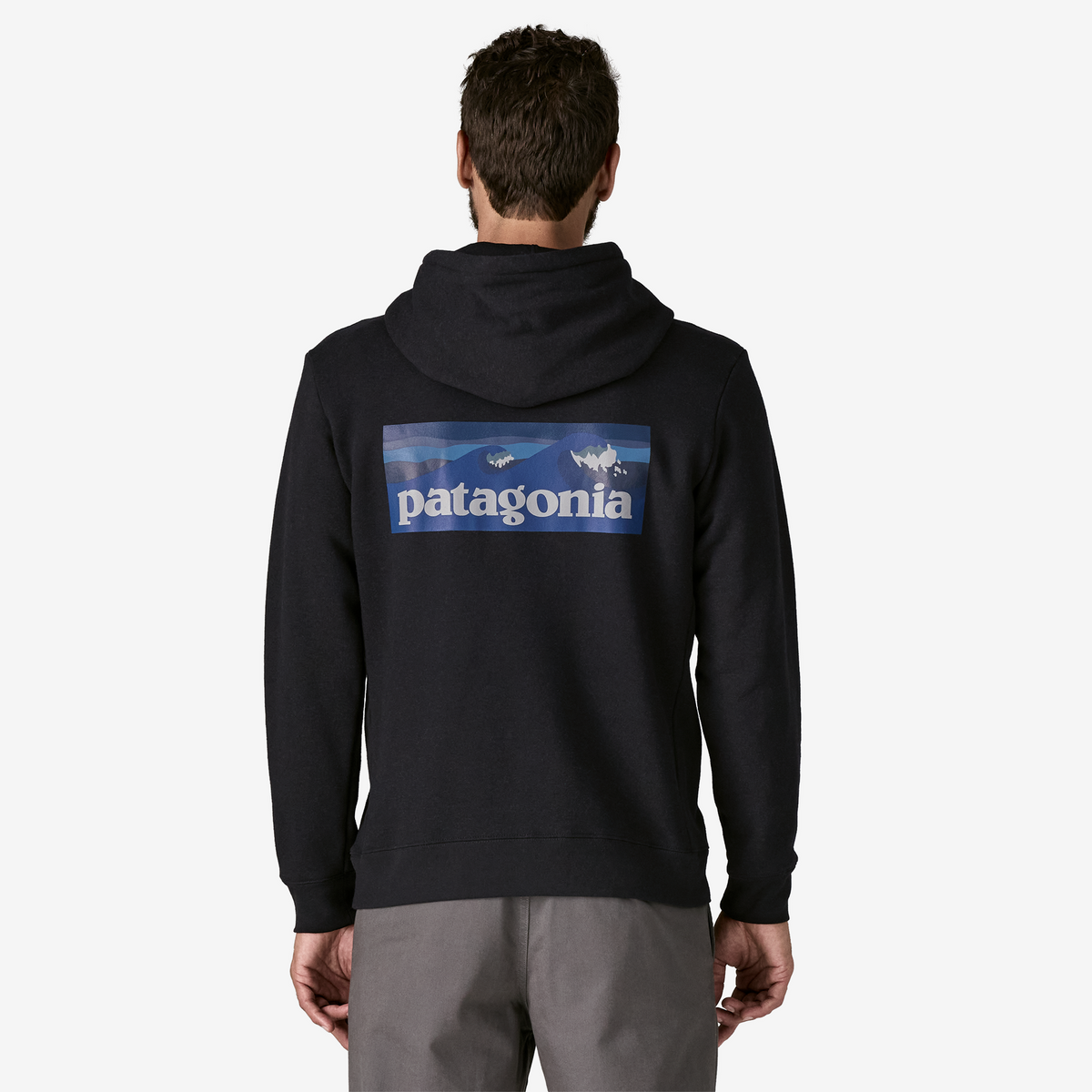Mens Boardshort Logo Uprisal Hoody Blue Sage - Image 12