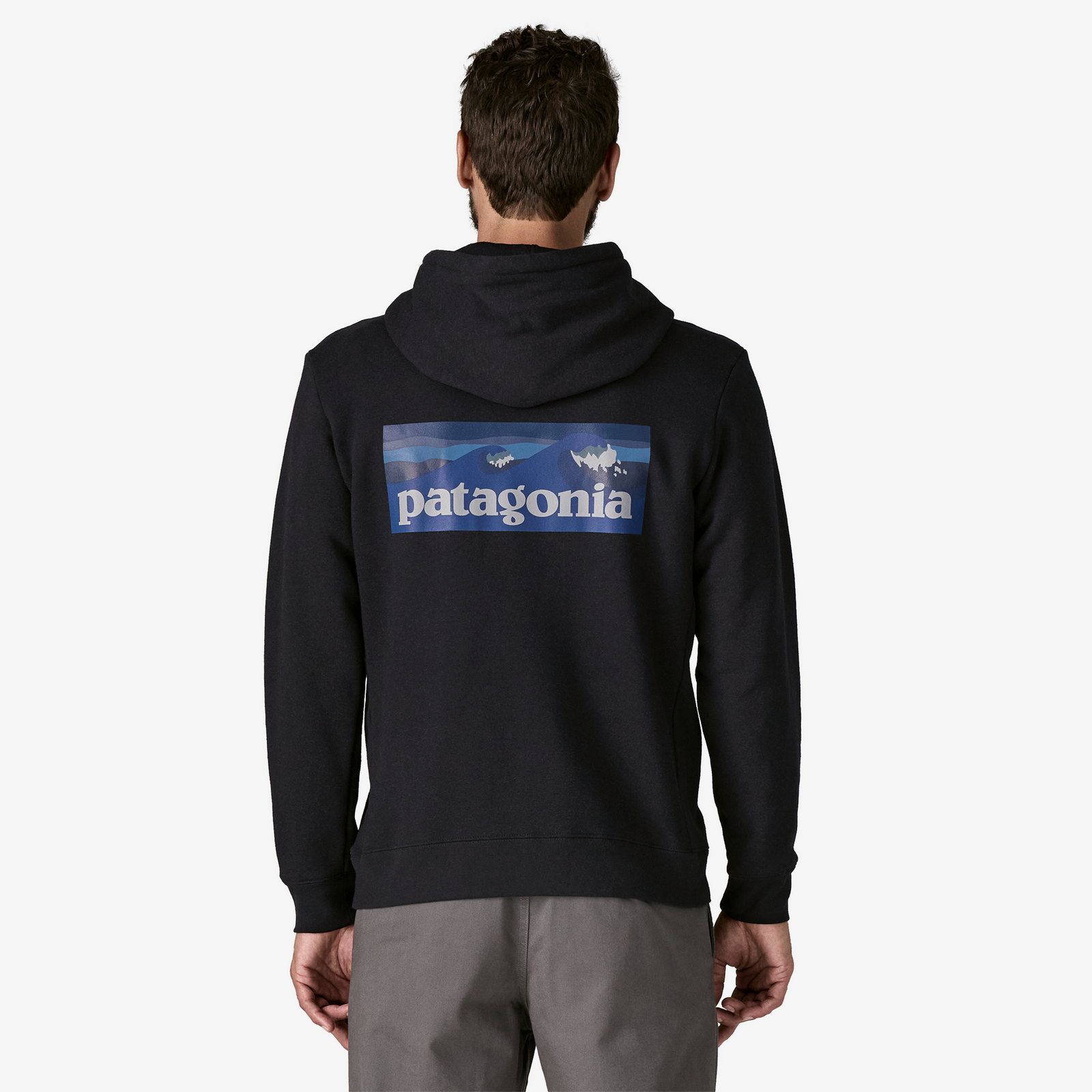 Mens Boardshort Logo Uprisal Hoody Blue Sage - Image 12