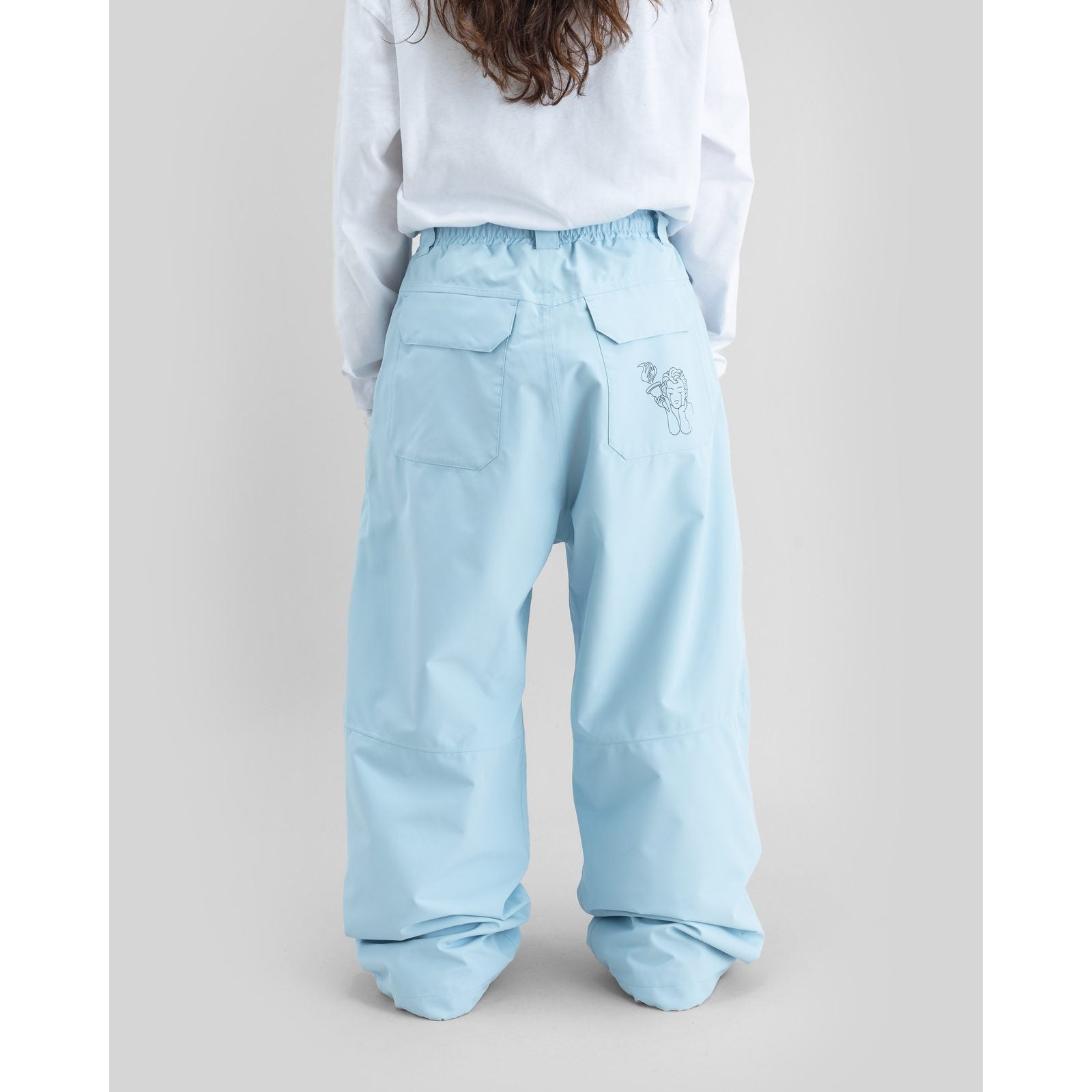 Park Snowboard Snowboard Pants L.Blue - Image 3