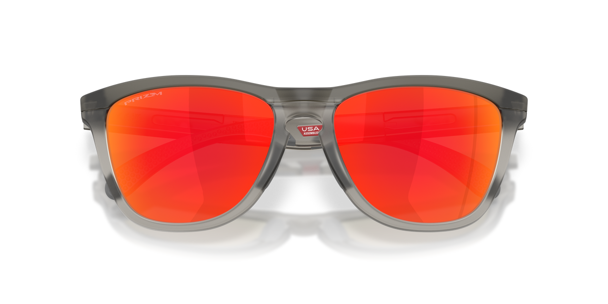 Frogskins Range XL Matte Grey Smoke/Grey Ink - Prizm Ruby - Image 3