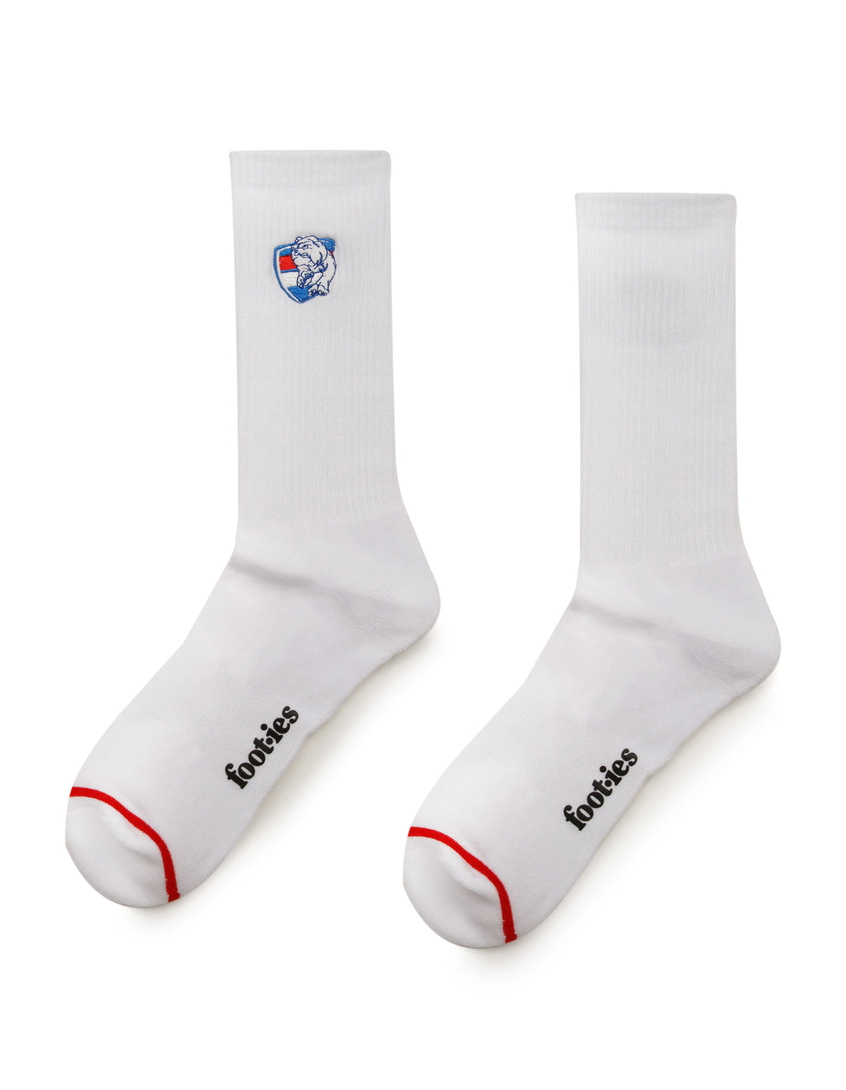Western Bulldogs Sneaker Sock 2 Pack - Image 3