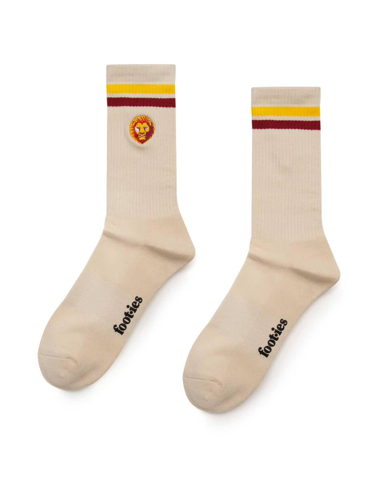 Brisbane Lions Sneaker Sock 2 Pack - Image 3