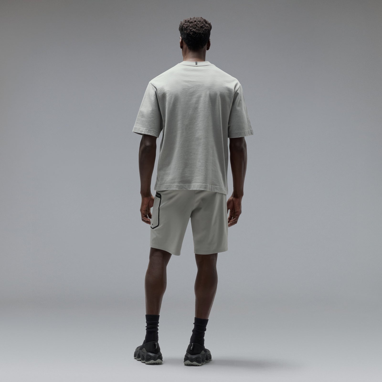 Mtn Ridge Embroidered Tee Cement - Image 3