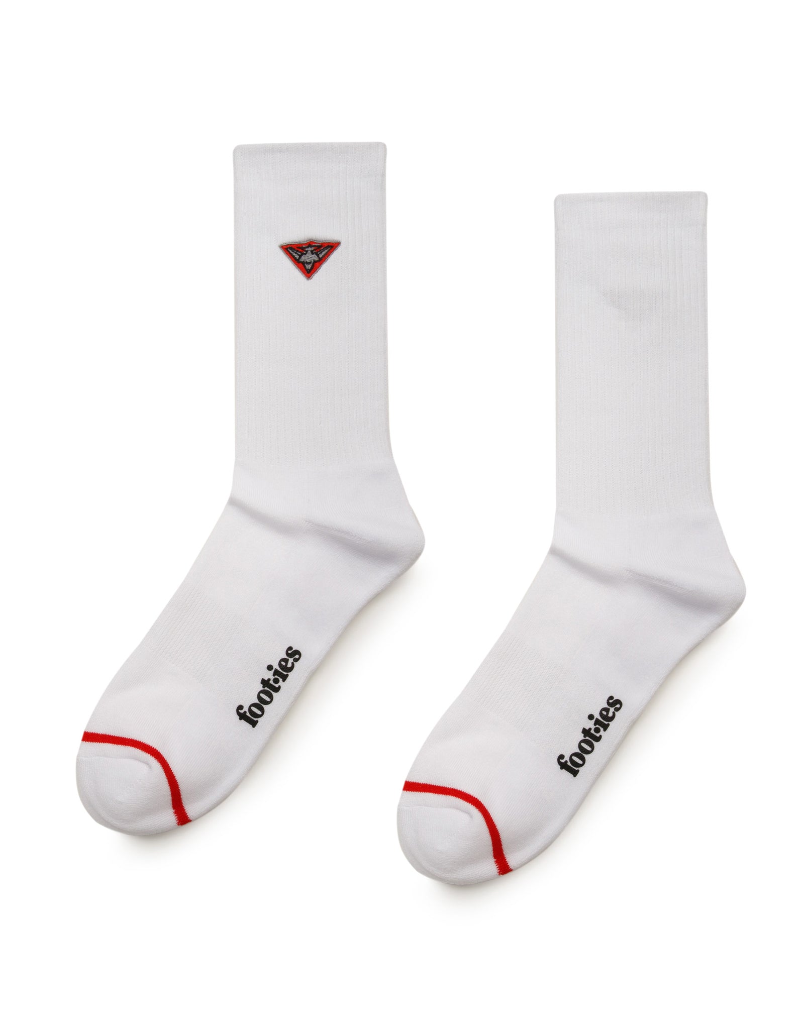 Essendon Bombers Sneaker Sock 2 Pack - Image 3