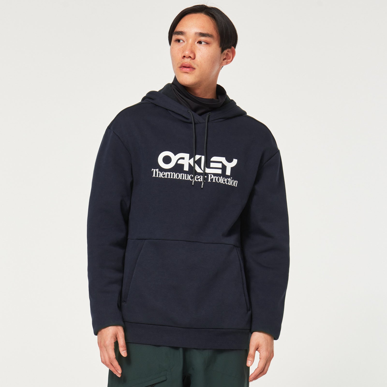 Rider Long 2.0 Hoodie Black / White - Image 3