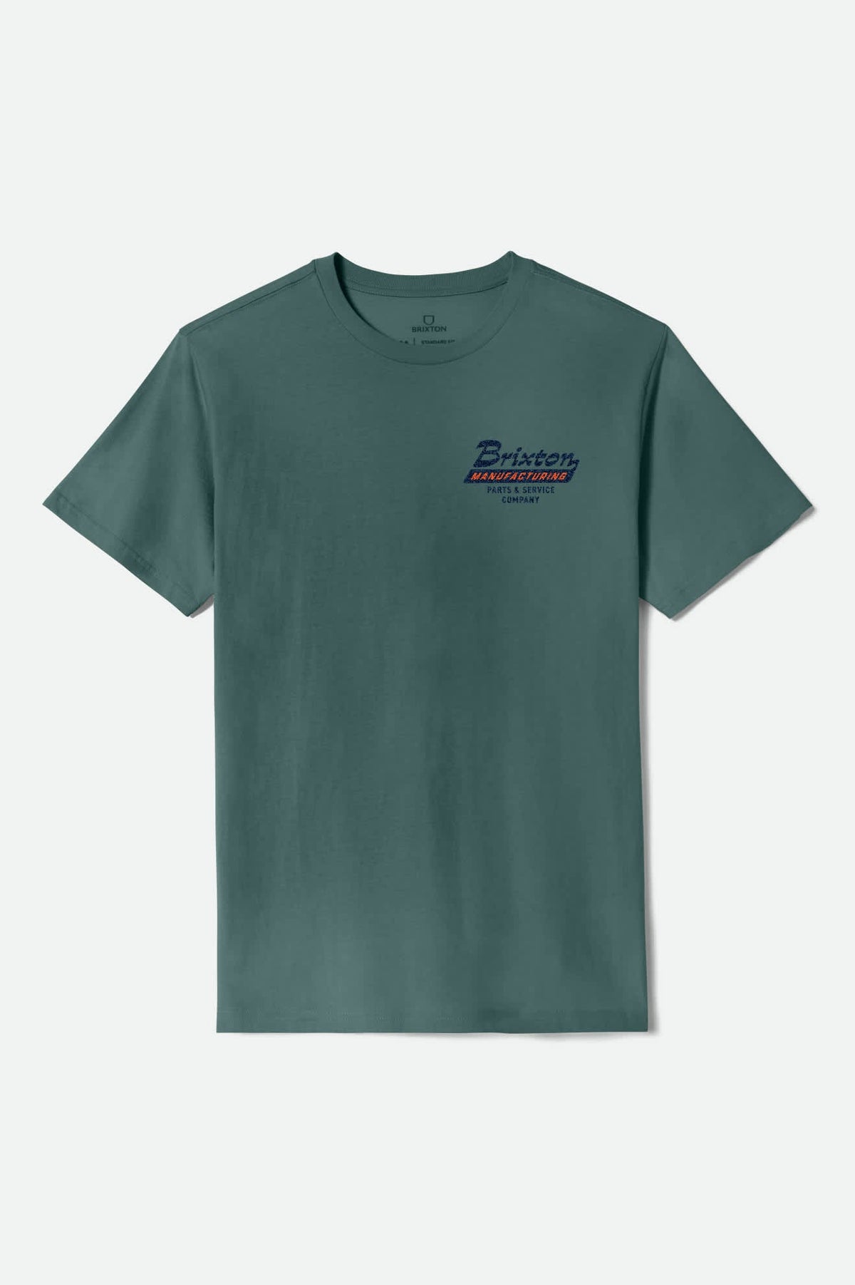 Township Short Sleeve Tailored T-Shirt Night Sage - Image 2