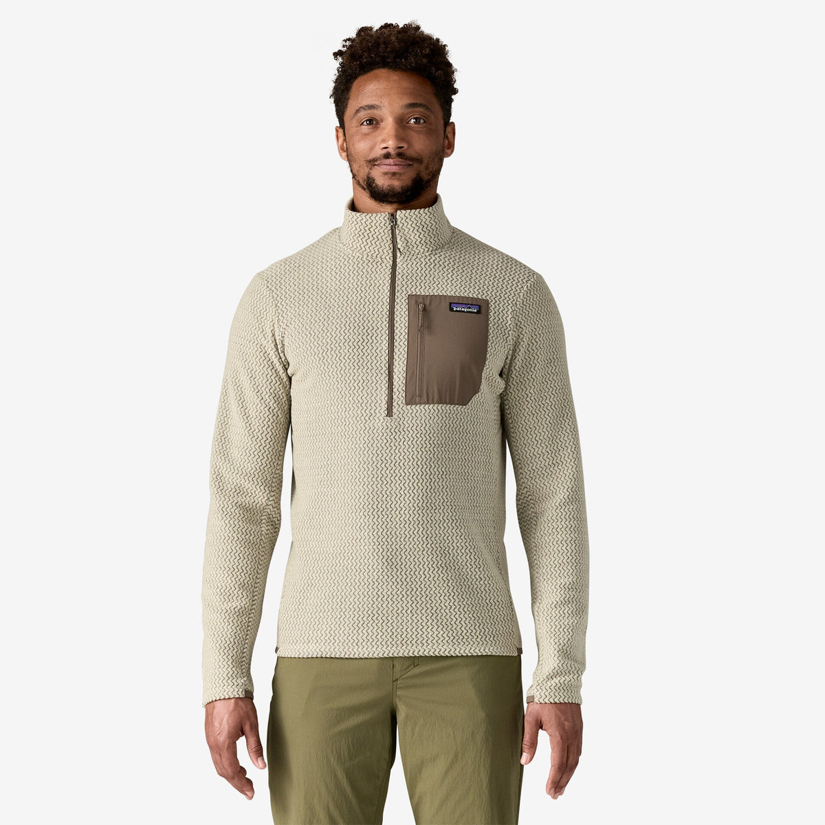 Mens R1® Air Zip-Neck Pelican - Image 2