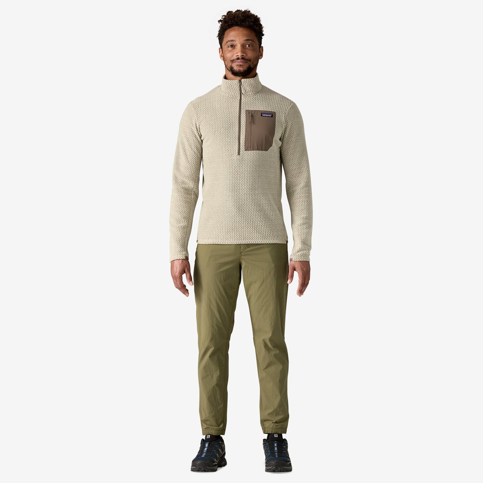 Mens R1® Air Zip-Neck Pelican - Image 4
