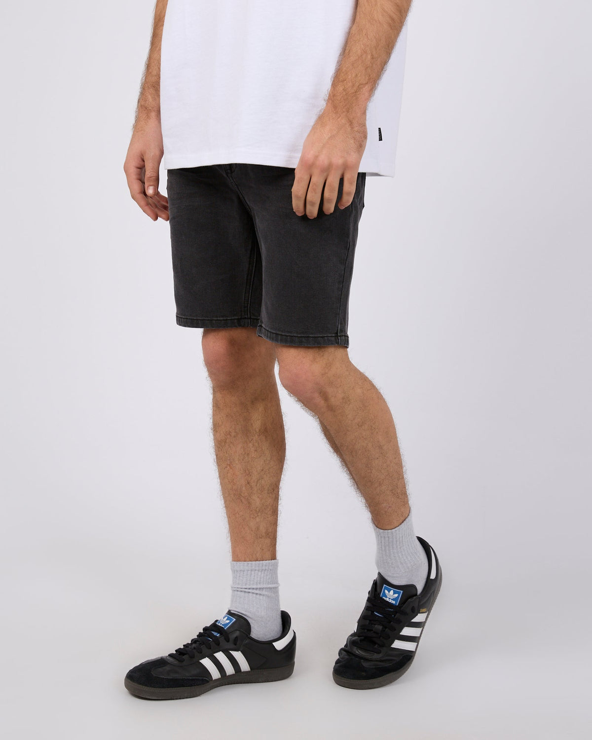 Mens Shadow A2 Denim Washed Black - Image 1