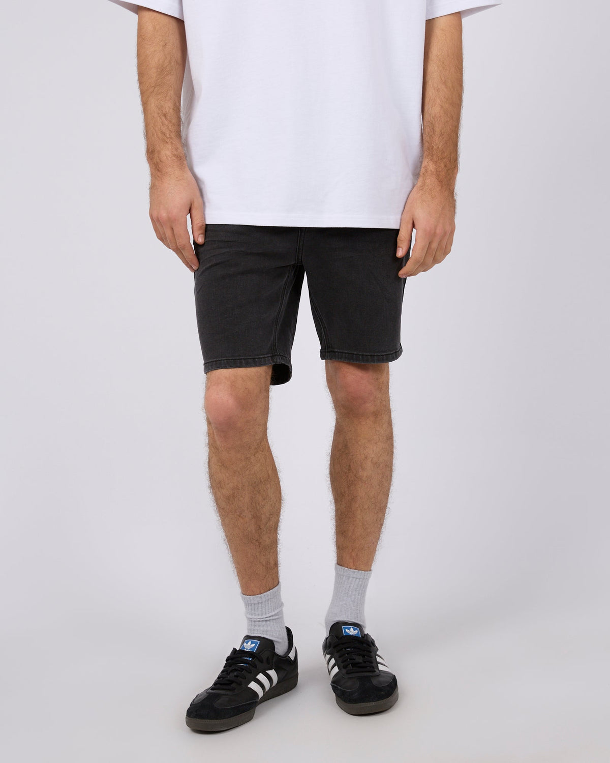 Mens Shadow A2 Denim Washed Black - Image 4