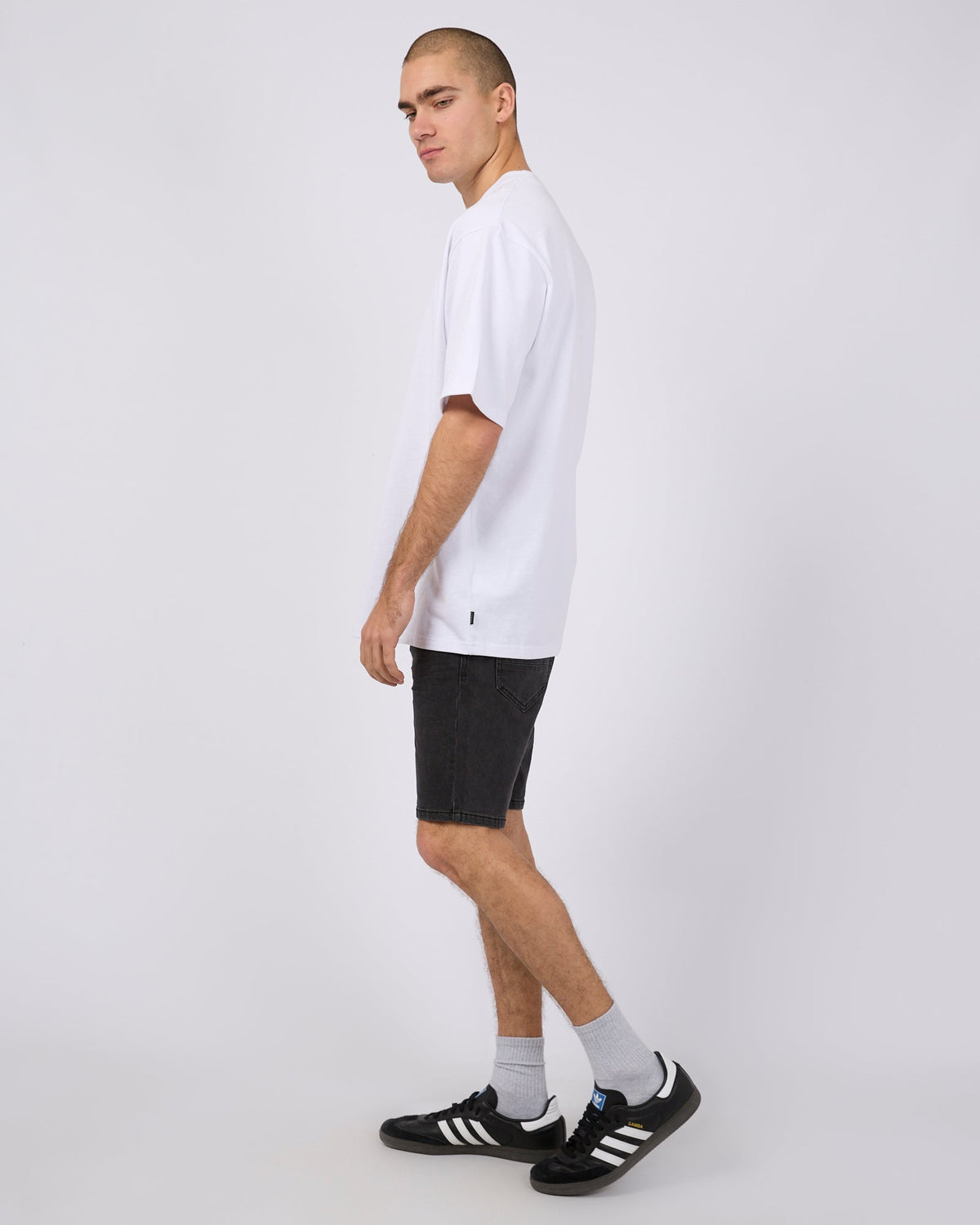 Mens Shadow A2 Denim Washed Black - Image 6