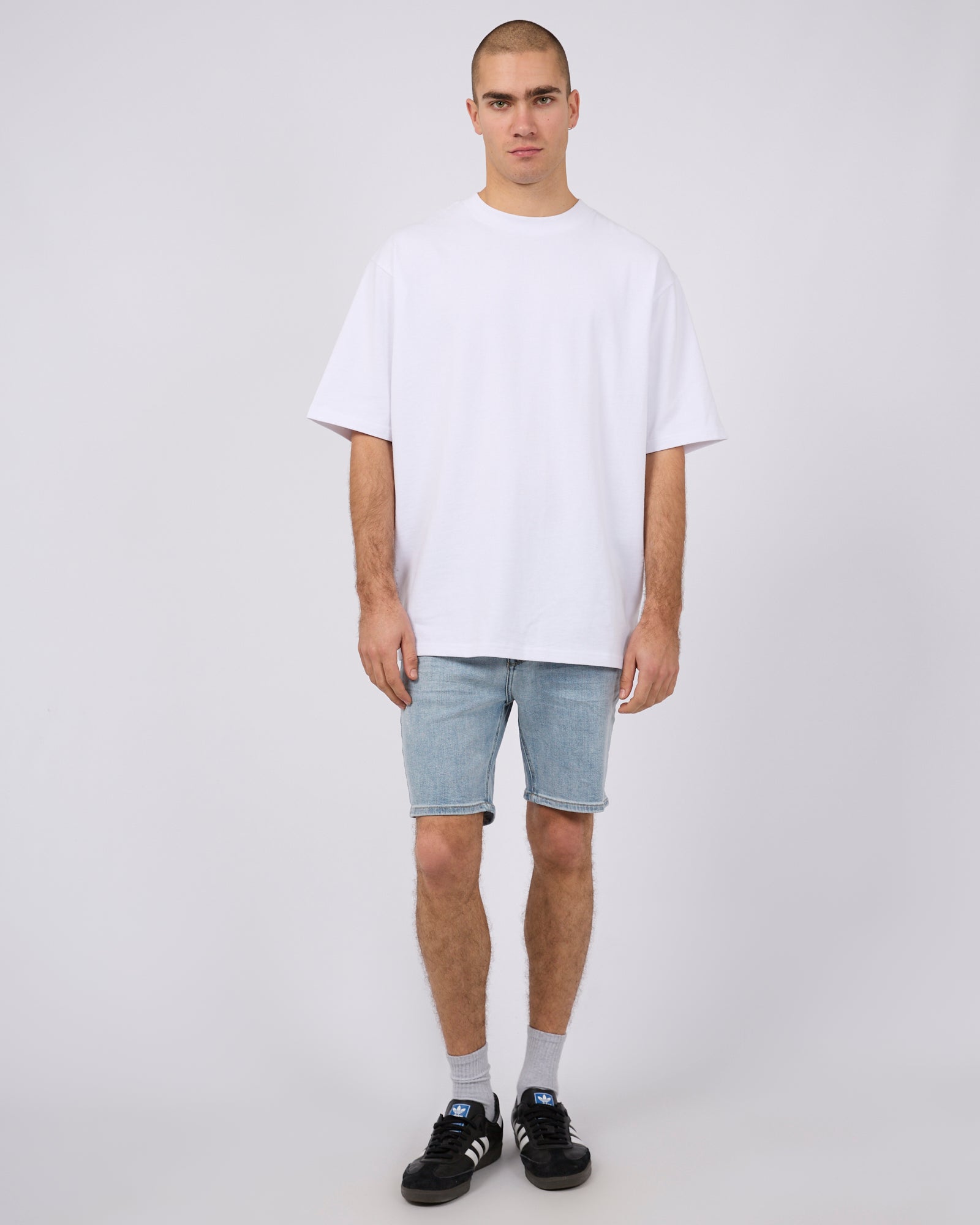 Mens Shadow A2 Walk Short Denim - Image 2
