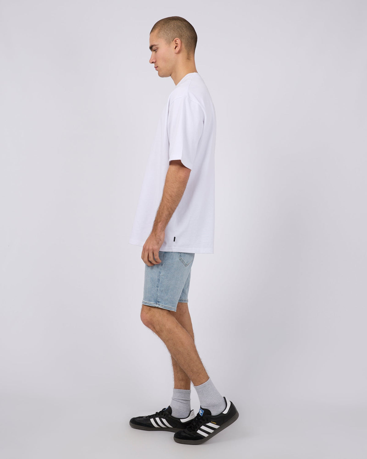 Mens Shadow A2 Walk Short Denim - Image 6