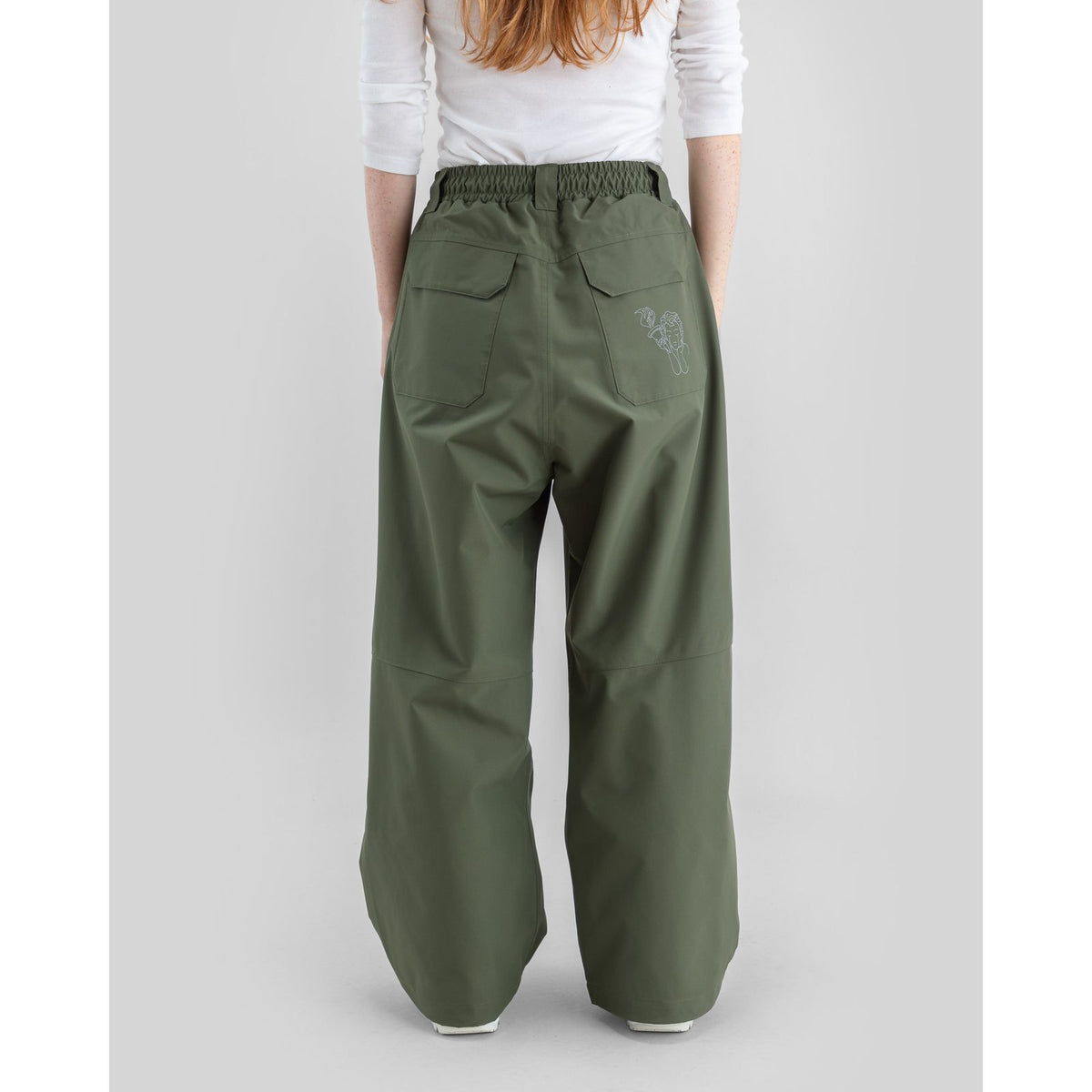 Park Snowboard Snowboard Pants D.Green - Image 4