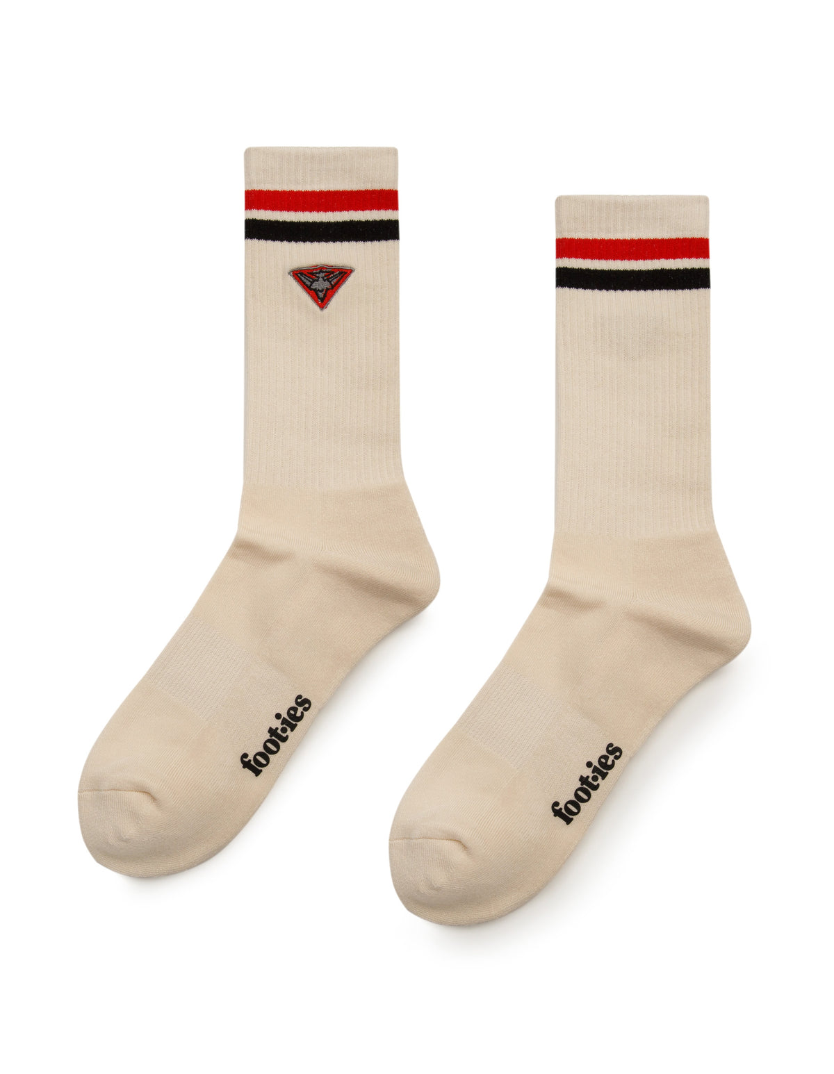 Essendon Bombers Sneaker Sock 2 Pack - Image 4