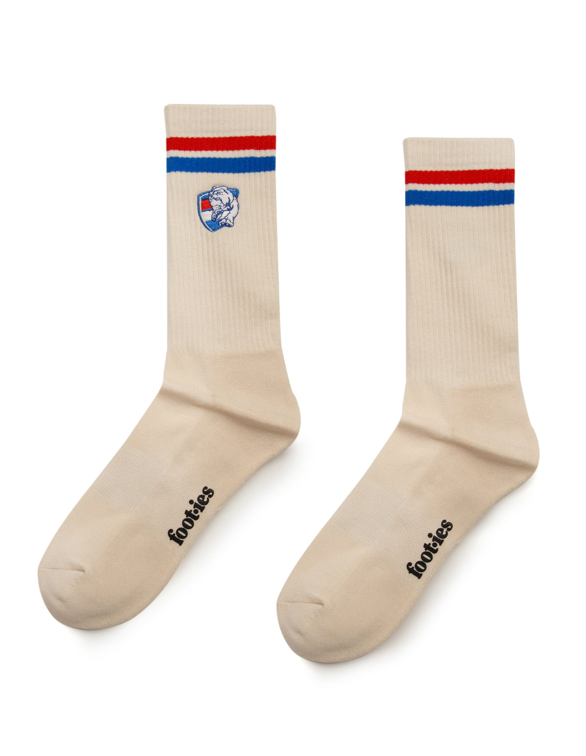 Western Bulldogs Sneaker Sock 2 Pack - Image 4