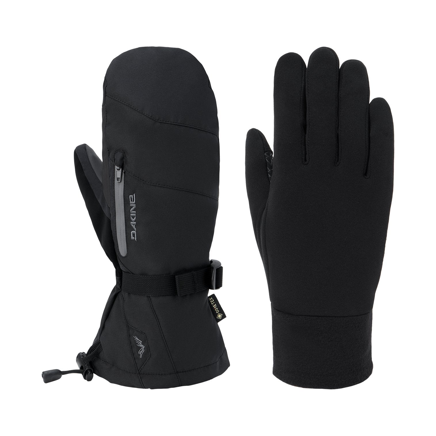 Titan 2.0 Gore-Tex Snowboard Mitts Black - Image 4