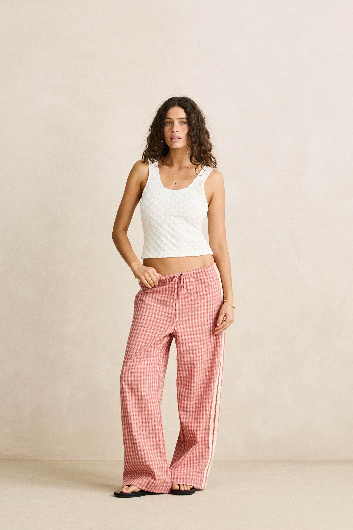 KIRRA CHECK PANT - Image 4