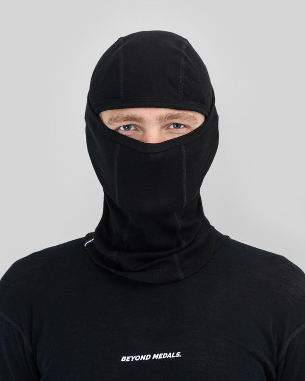 Merino Balaclava Black - Image 3