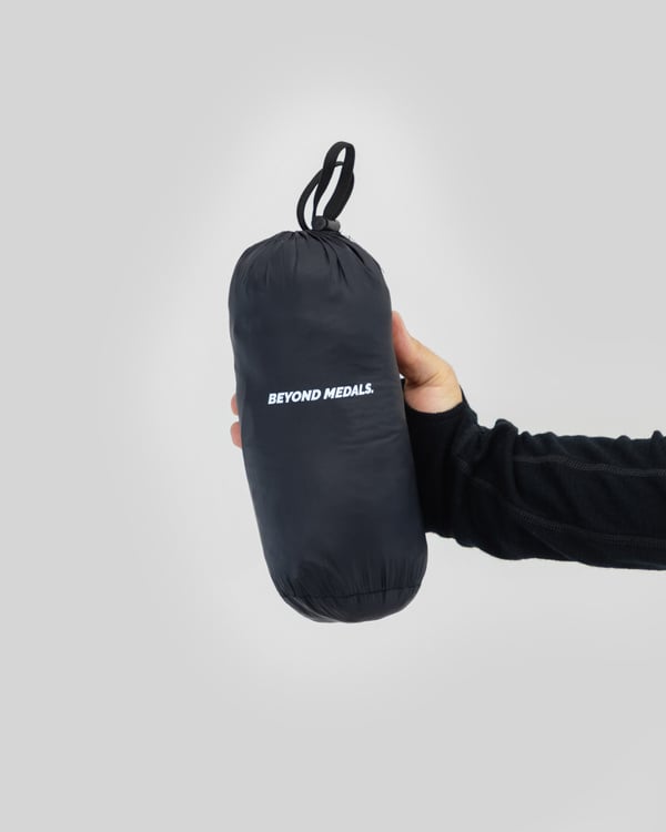 Packable Down Jacket Black - Image 2