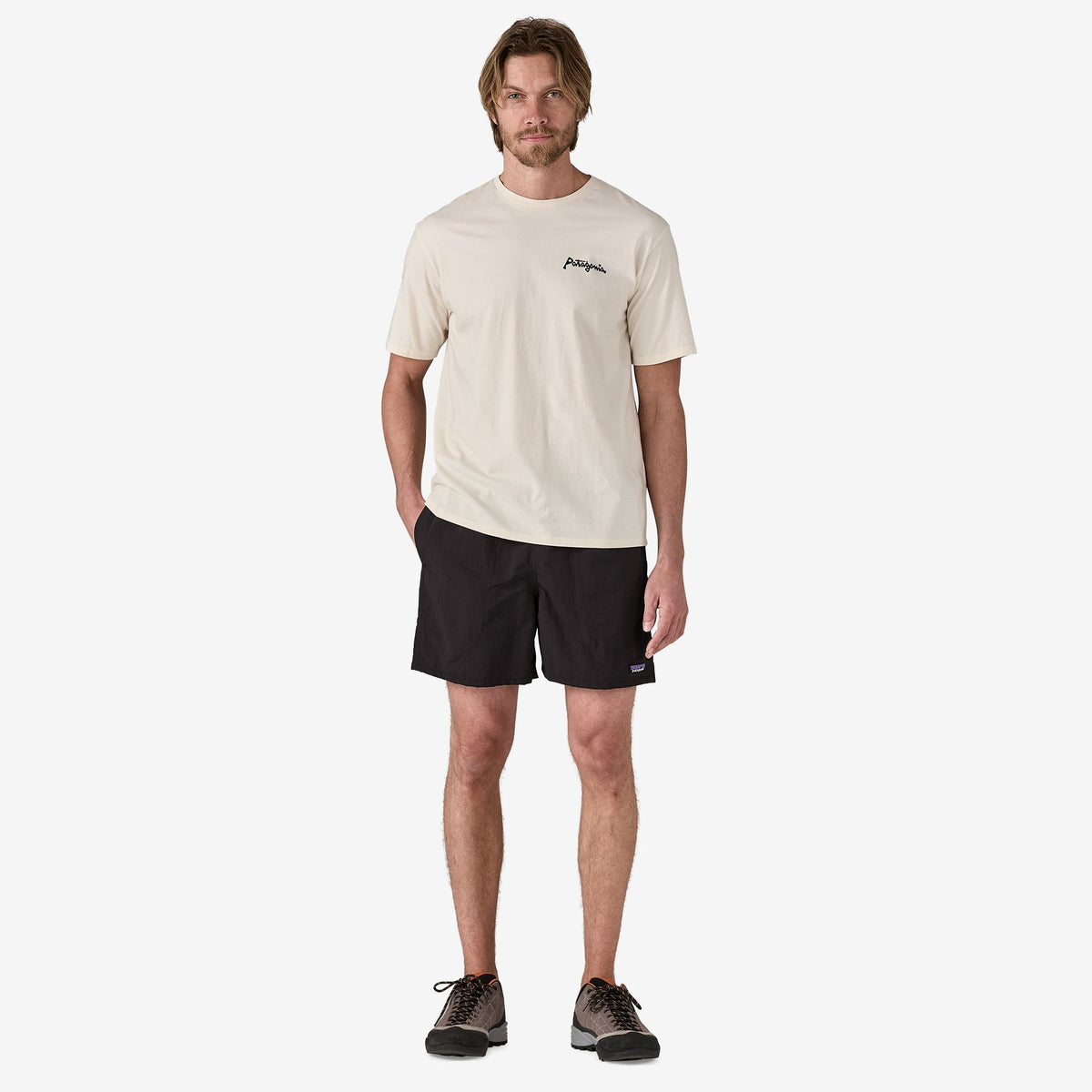 Baggies Board Shorts Black w/Black - Image 4