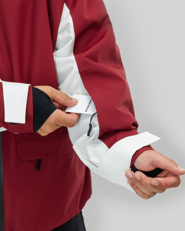 Nostalgia Jacket 2L D.Red - Image 8