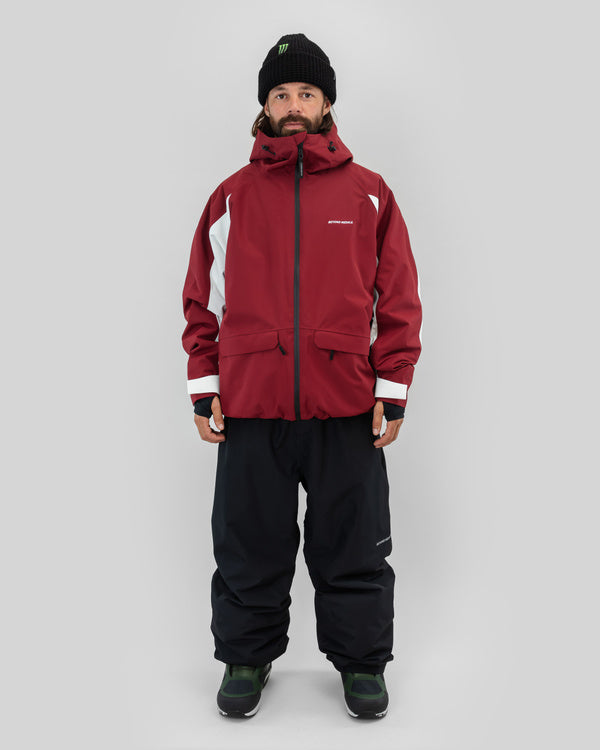 Nostalgia Jacket 2L D.Red - Image 2