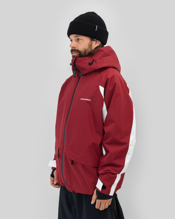 Nostalgia Jacket 2L D.Red - Image 3