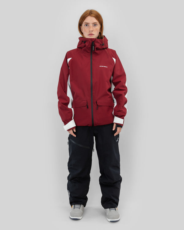 Nostalgia Jacket 2L D.Red - Image 10