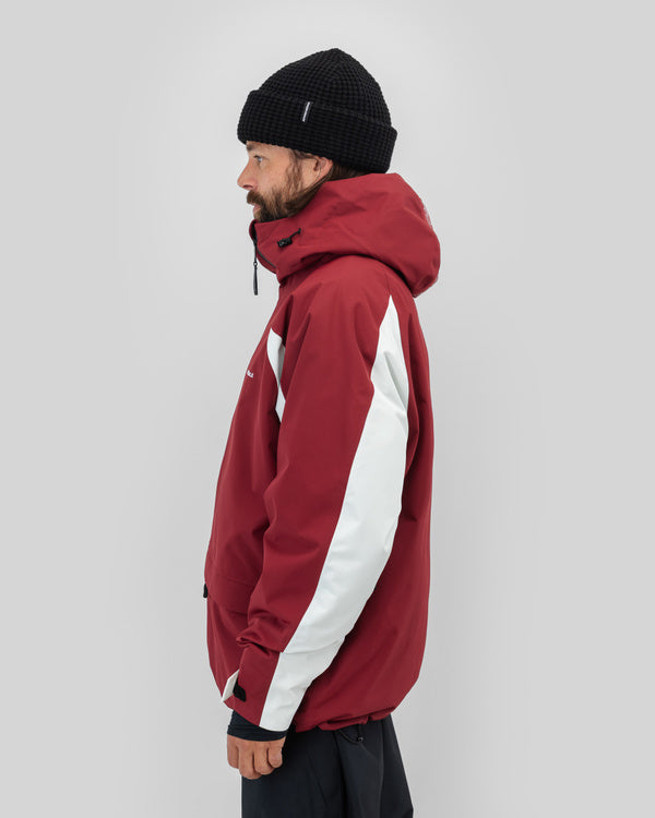 Nostalgia Jacket 2L D.Red - Image 4
