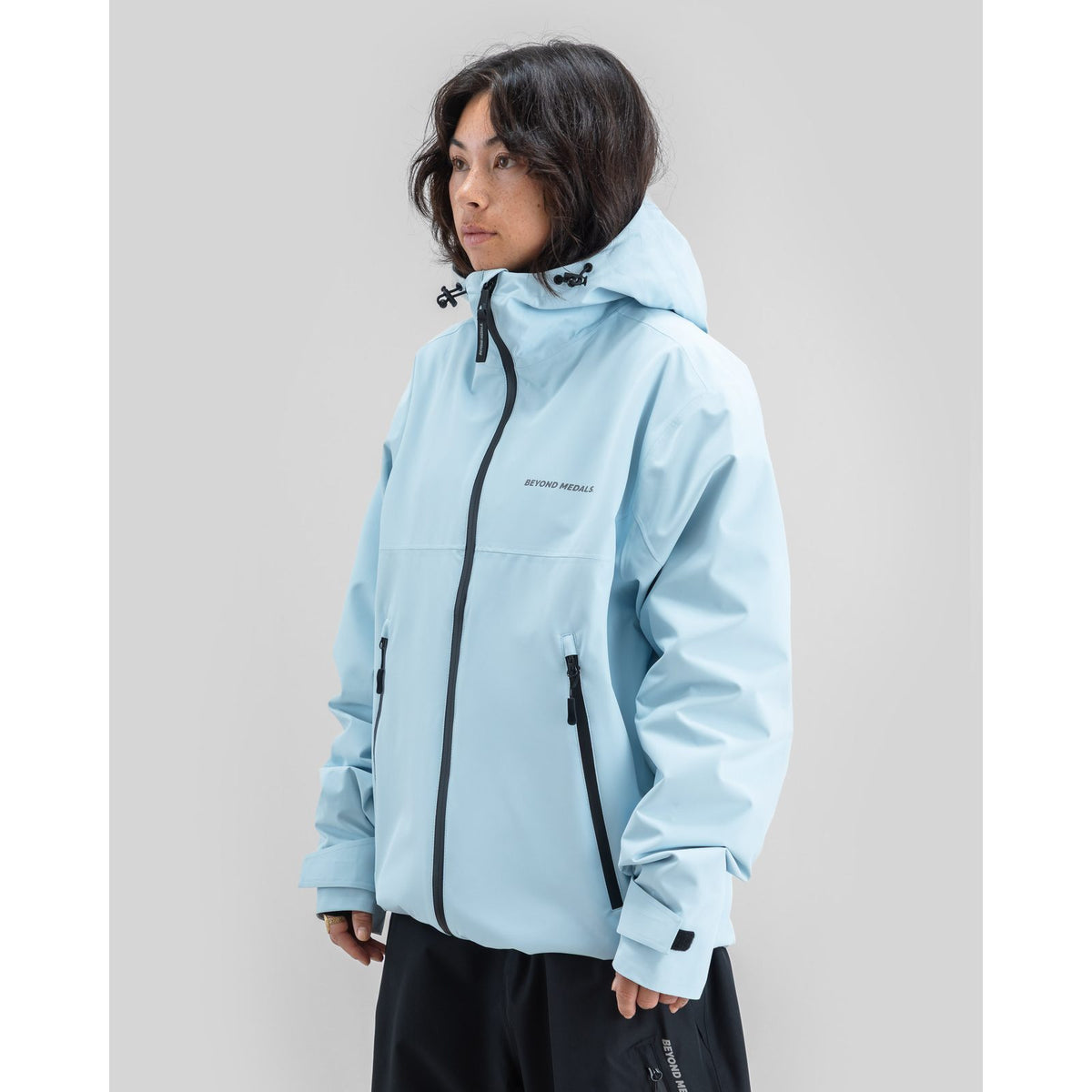 Park Snowboard Jacket 2L L.Blue - Image 5