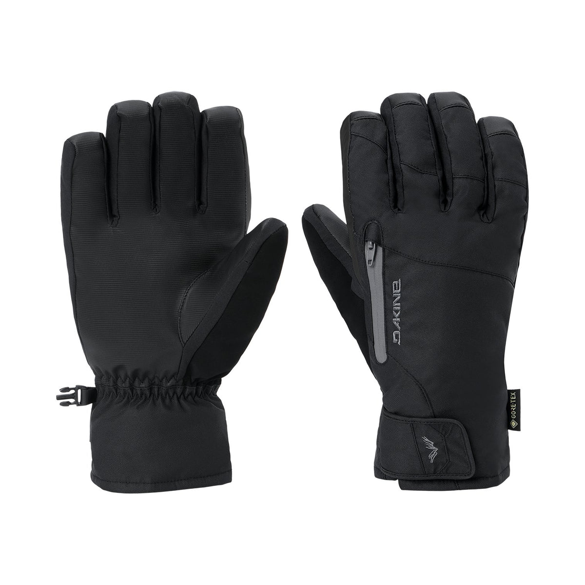 Titan 2.0 Gore-Tex Short Snowboard Gloves Black - Image 5