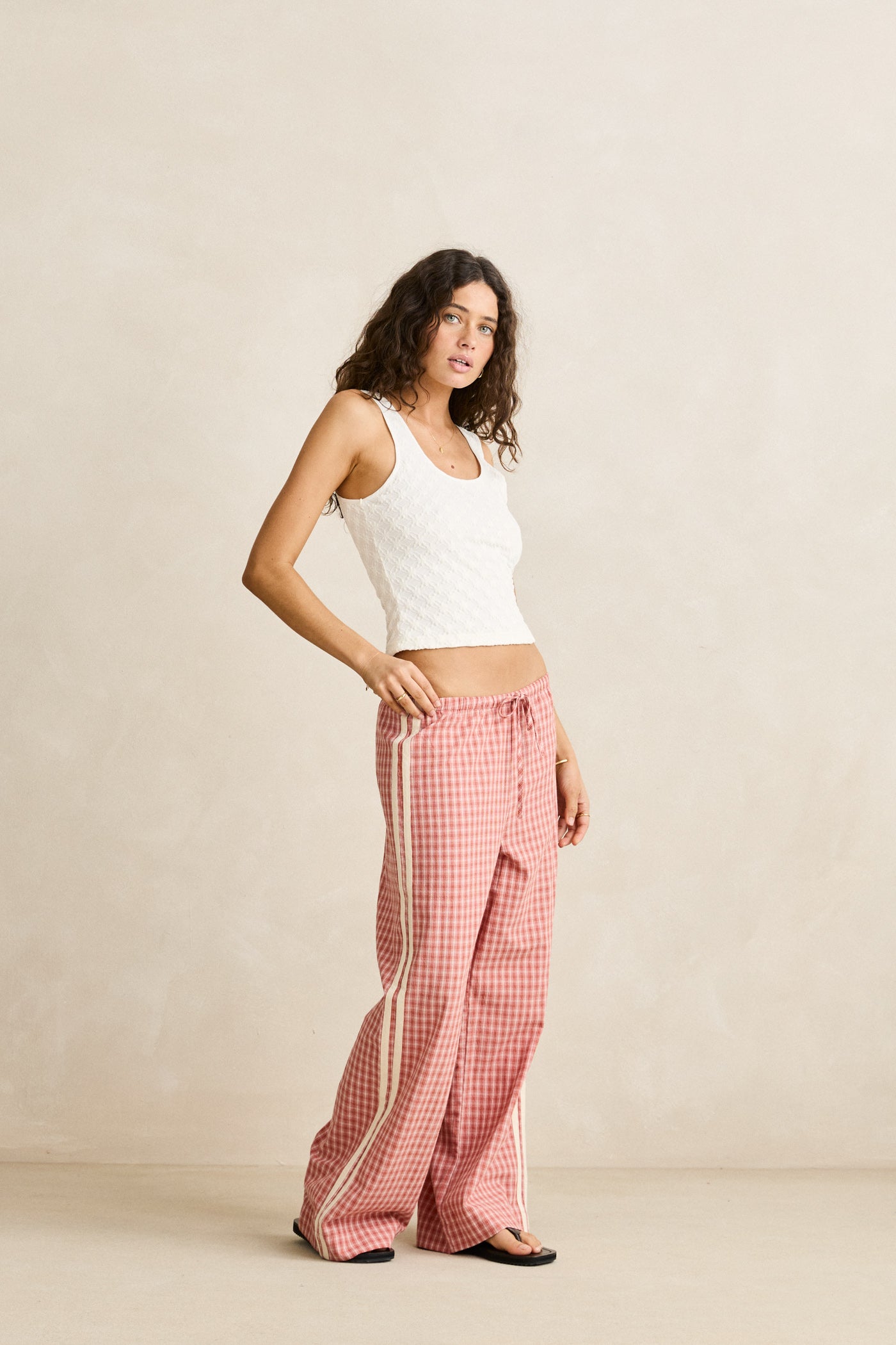KIRRA CHECK PANT - Image 5