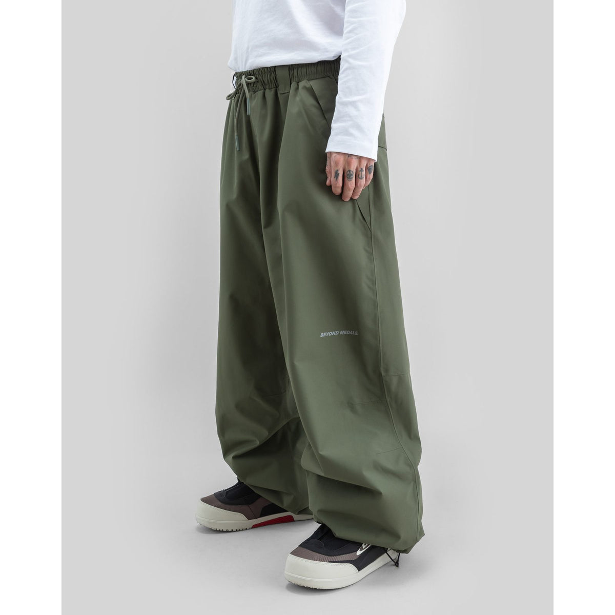Park Snowboard Snowboard Pants D.Green - Image 5