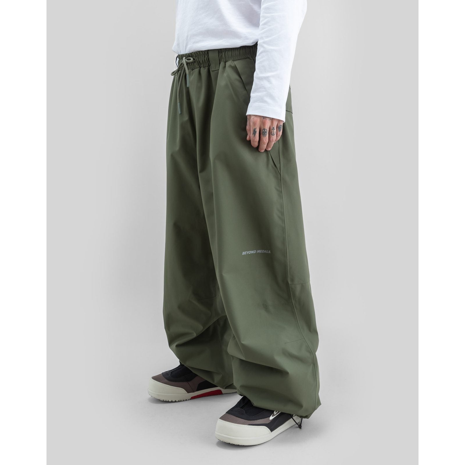 Park Snowboard Snowboard Pants D.Green - Image 5