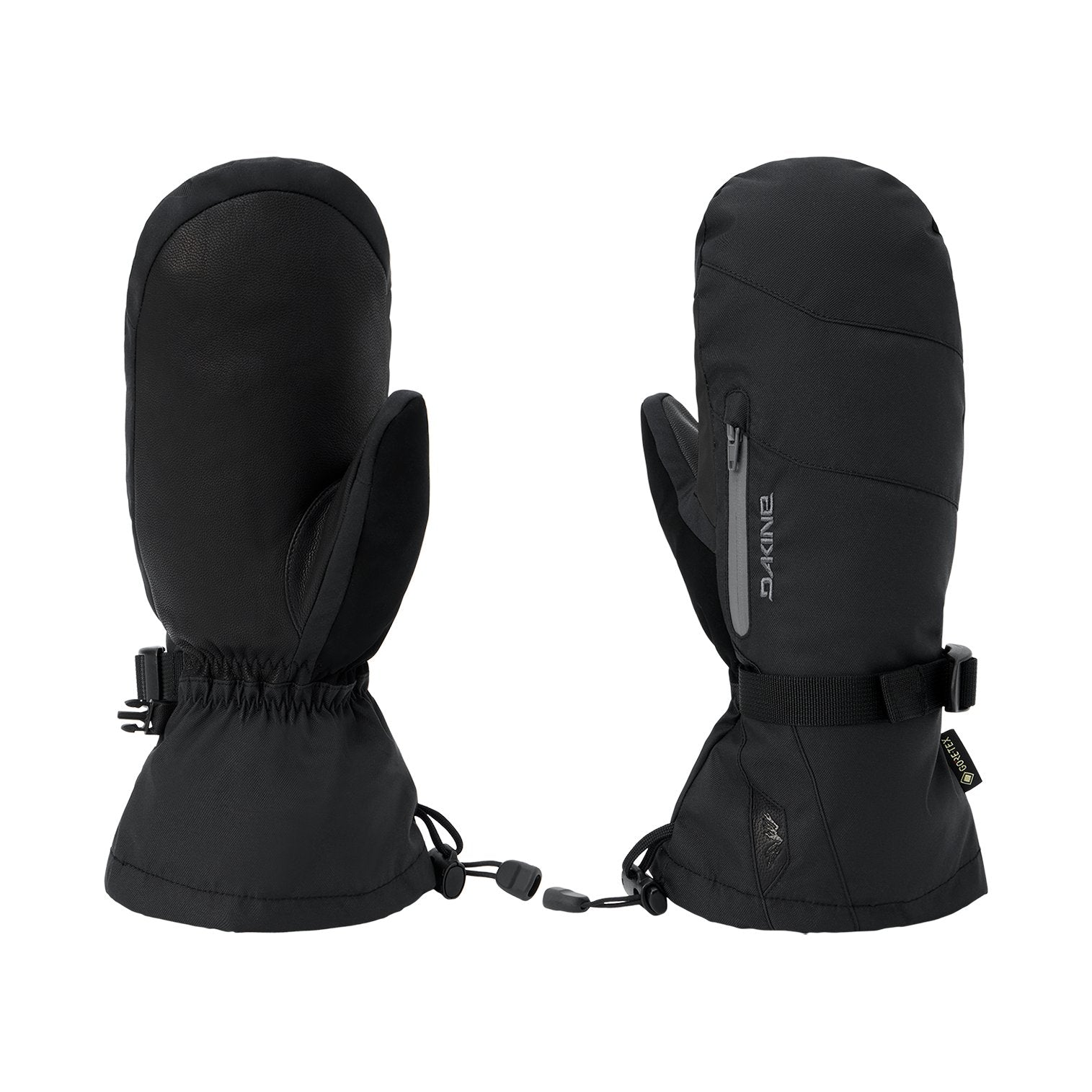 Titan Leather Dlx Gore-Tex Snowboard Mitts Black - Image 5