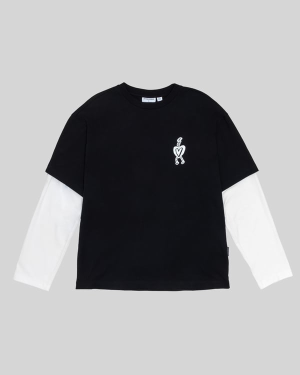 Florian Longsleeve Black - Image 1
