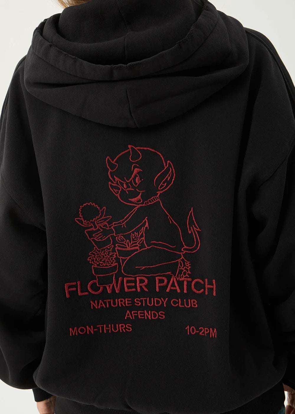 Mens Flower Patch Stone Black - Image 14
