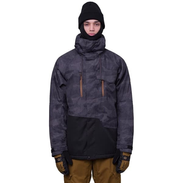 686 Geo Insulated Jacket Black Camo 