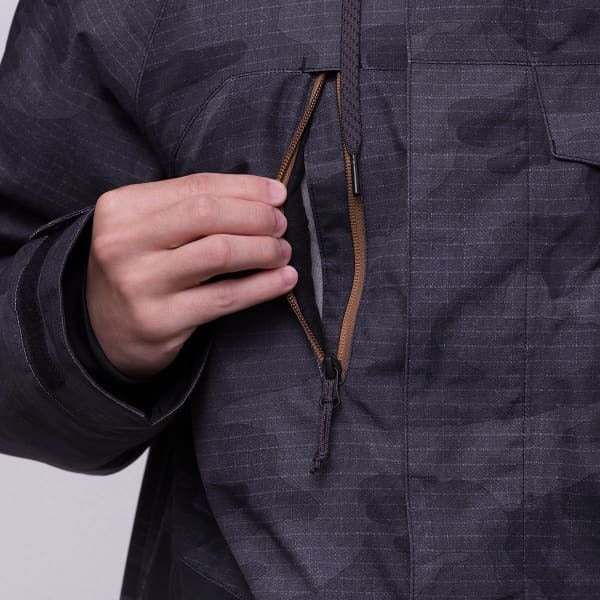 686 Geo Insulated Jacket Black Camo 