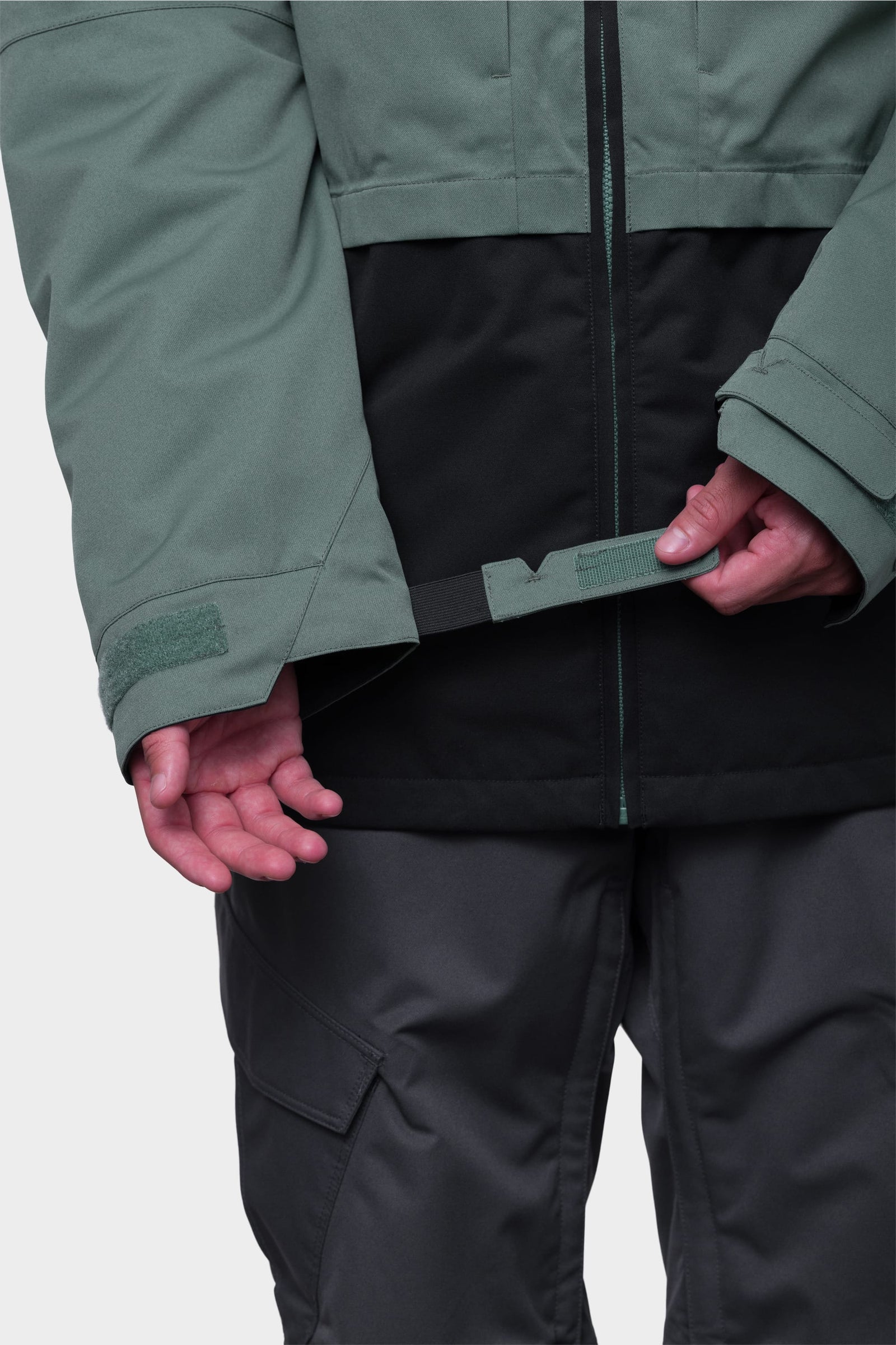 686 Mens Smarty 3-in-1 Form Jacket Cyprus Green Colourblock