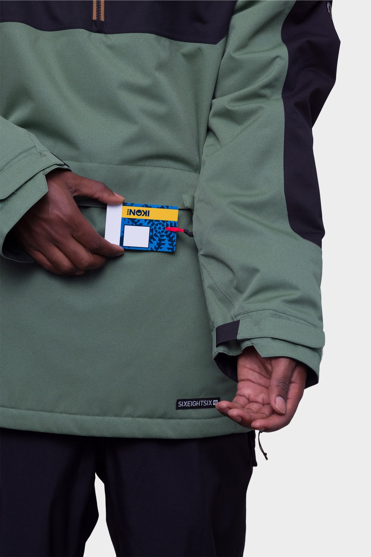 686 Renewal Anorak Insulated Jacket Cyprus Green Colourblock