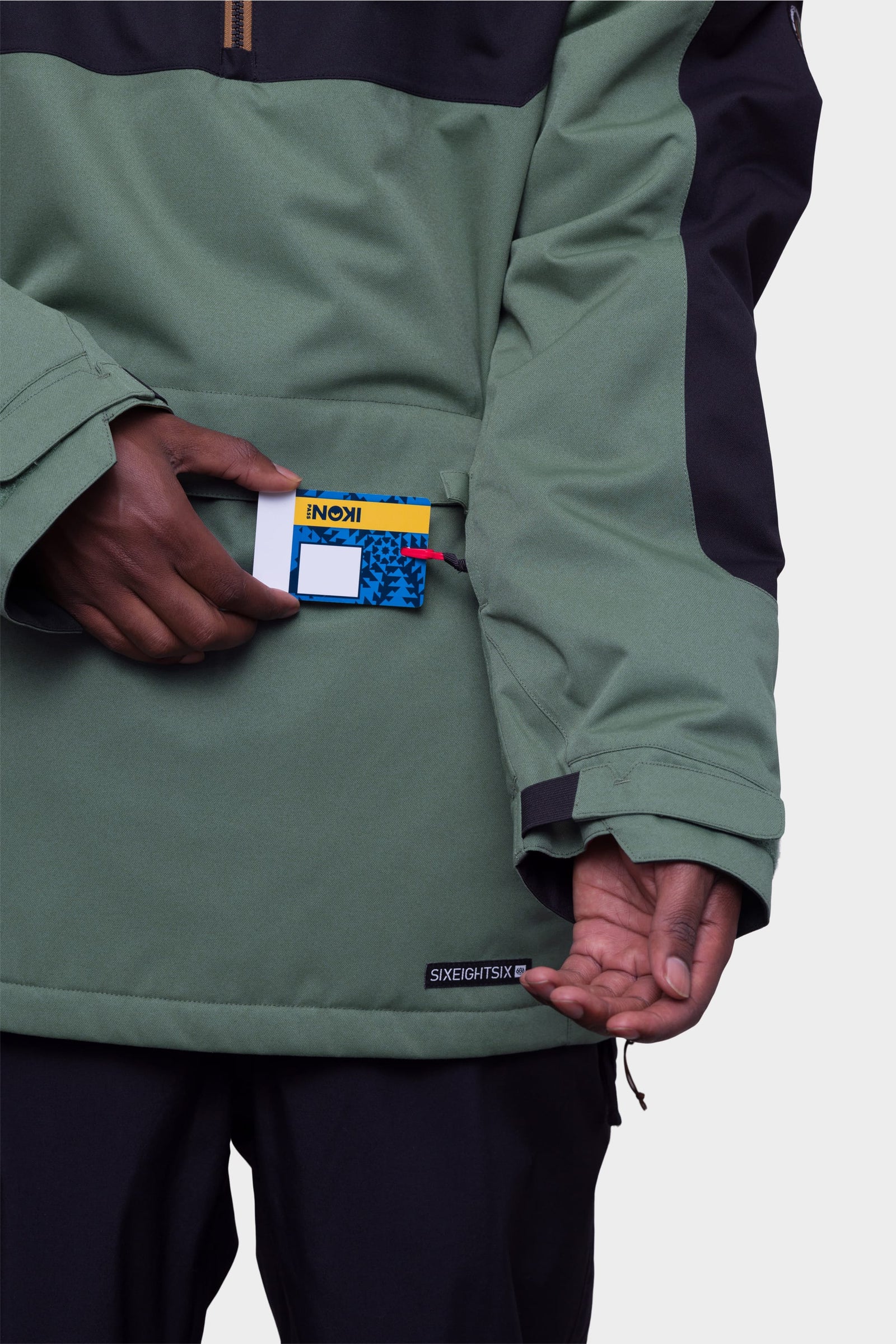 686 Renewal Anorak Insulated Jacket Cyprus Green Colourblock