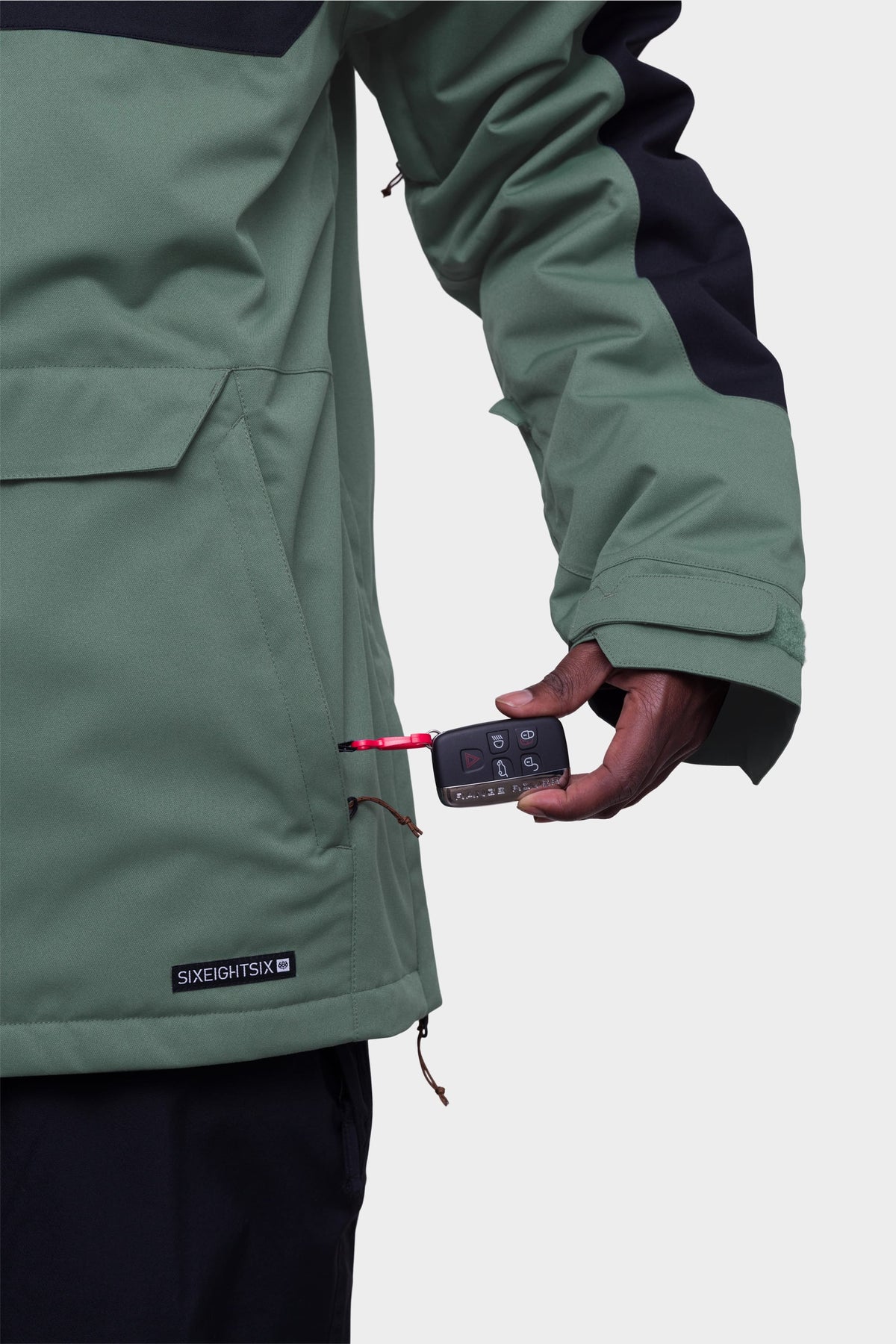 686 Renewal Anorak Insulated Jacket Cyprus Green Colourblock