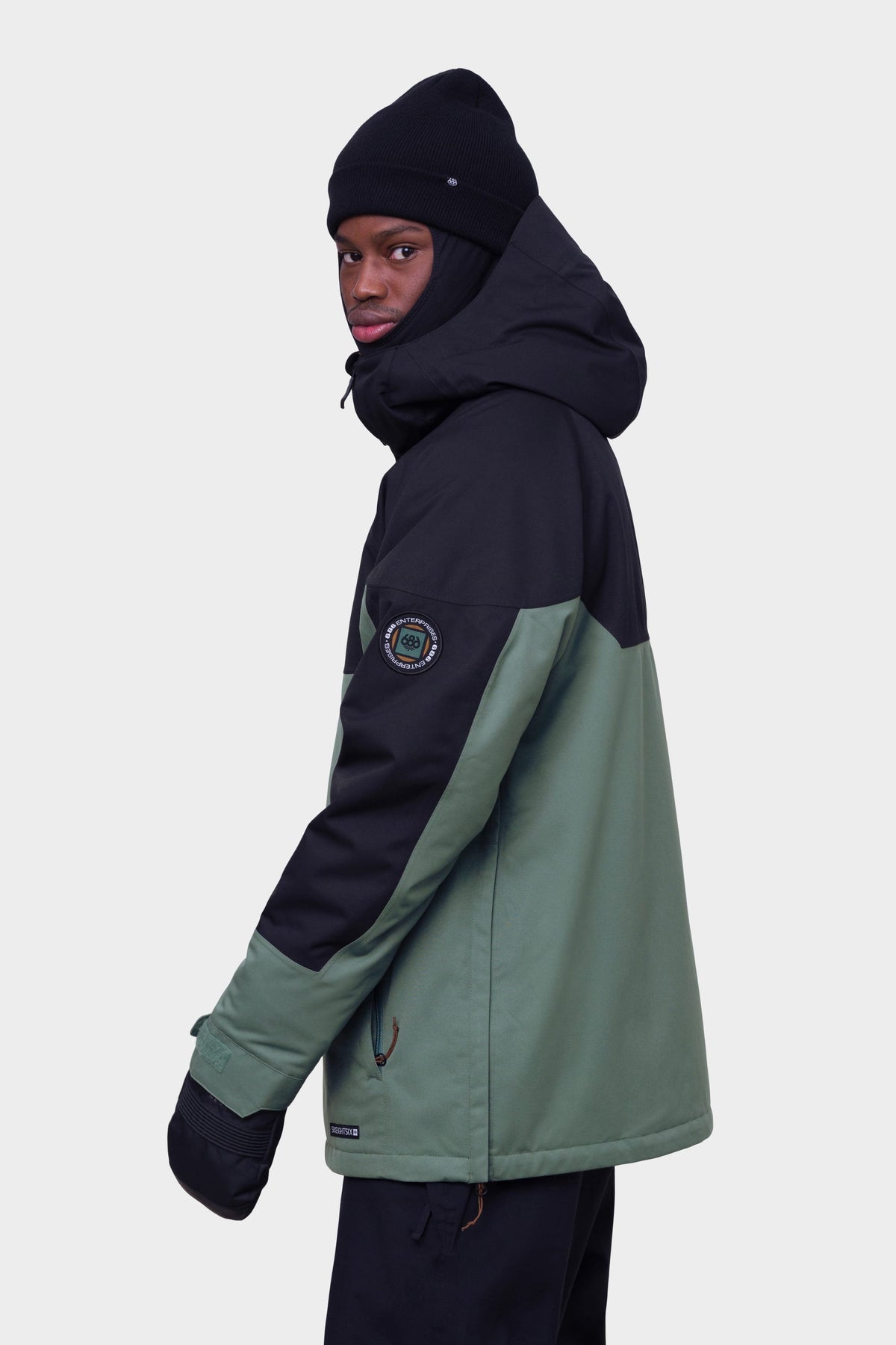 686 Renewal Anorak Insulated Jacket Cyprus Green Colourblock
