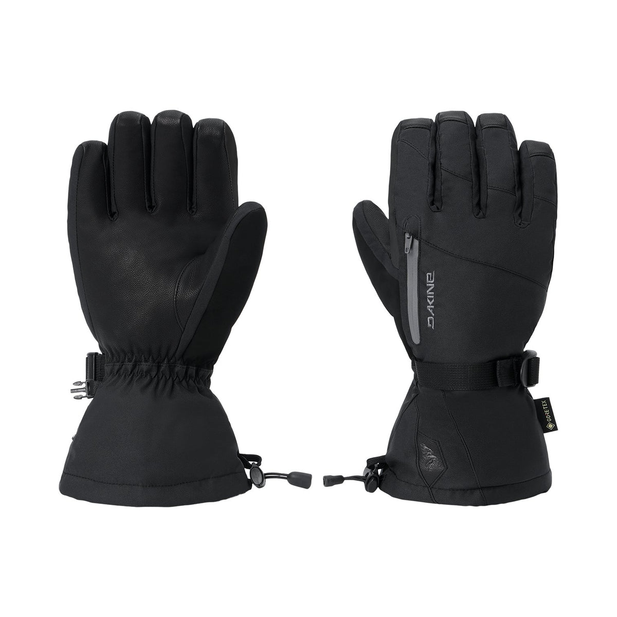 Titan Leather Dlx Gore-Tex Snowboard Gloves Black - Image 6