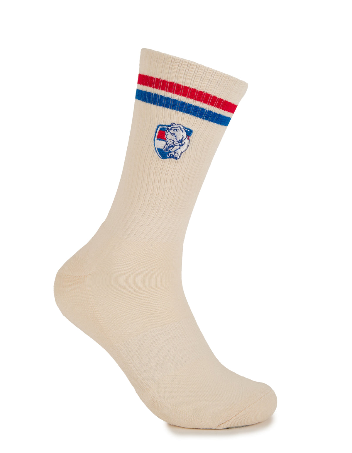 Western Bulldogs Sneaker Sock 2 Pack - Image 6