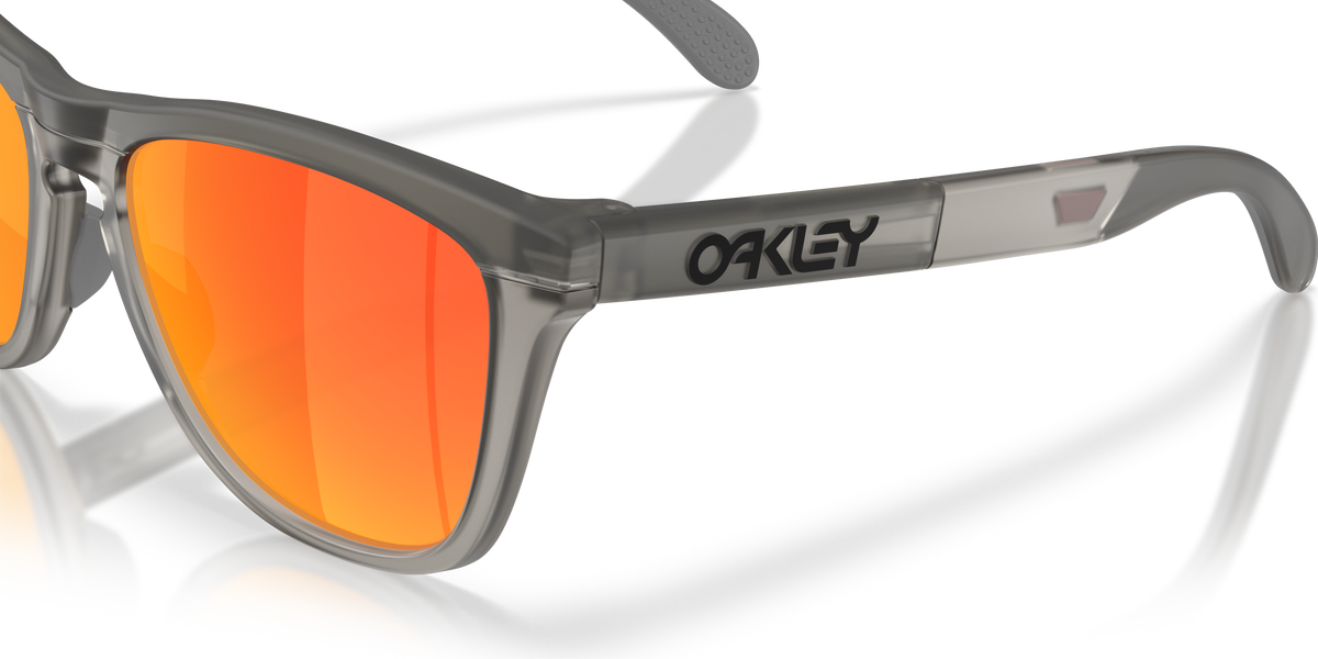 Frogskins Range XL Matte Grey Smoke/Grey Ink - Prizm Ruby - Image 6