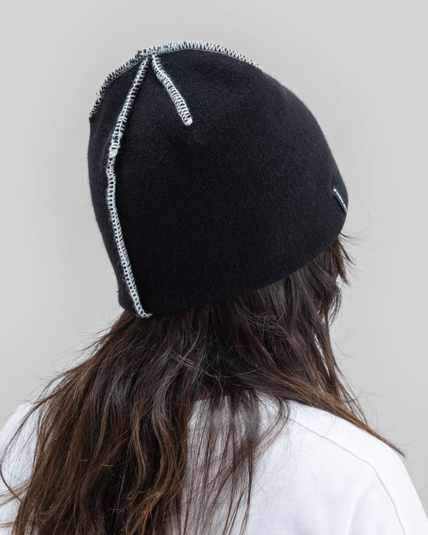 Inside Out Beanie Black - Image 6