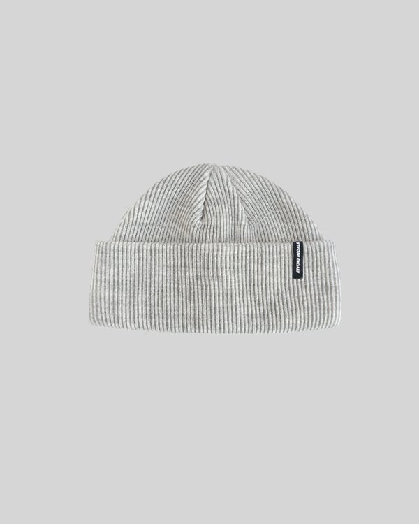 Base Beanie Grey Mel - Image 4